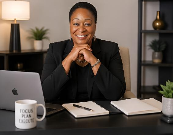 Dr. Marilyn Tyus in her office